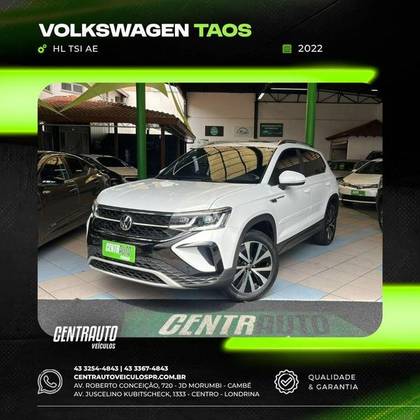 VOLKSWAGEN TAOS 1.4 250 TSI TOTAL FLEX COMFORTLINE AUTOMÁTICO VOLKSWAGEN TAOS 1.4 250 TSI TOTAL FLEX COMFORTLINE AUTOMÁTICO